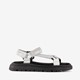 Meisjes sandalen zilverkleurig