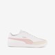 9-T dames sneakers wit roze