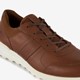 ECCO leren heren sneakers bruin