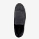 ECCO leren heren instappers donkerblauw wit