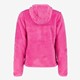 Fluffy fleece vest roze