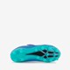 Kinder voetbalschoenen FG blauw groen