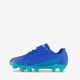 Kinder voetbalschoenen FG blauw groen