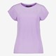 Dames T-shirt met structuur paars