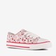 Meisjes gympen met print roze rood
