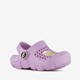 Kinder klompen lila ijsje