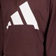 M BL FT heren hoodie bordeaux rood