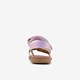 Meisjes sandalen metallic paars