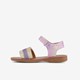 Meisjes sandalen metallic paars