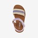 Meisjes sandalen metallic paars