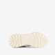 Dames dad sneakers wit denim