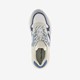 Dames dad sneakers wit denim