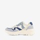 Dames dad sneakers wit denim