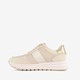 Dames sneakers goud beige