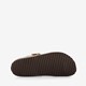 Dames bio teenslippers beige