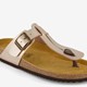 Dames bio teenslippers beige