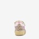 Leren meisjes sneakers metallic