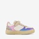 Leren meisjes sneakers metallic