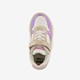 Leren meisjes sneakers metallic