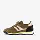 Jongens sneakers legergroen zwart