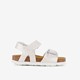 Kinder bio sandalen zilver