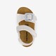 Kinder bio sandalen zilver