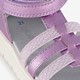 Meisjes sandalen met glitters paars