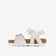 Kinder bio sandalen zilver