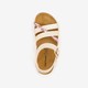 Meisjes bio sandalen goud roze