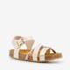 Meisjes bio sandalen goud roze