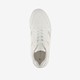 Metallic dames sneakers wit zilver