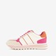 Dames sneakers fuchsia beige