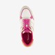 Dames sneakers fuchsia beige
