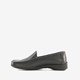 Leren dames mocassins zwart