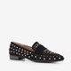Blue Box dames loafers met studs zwart