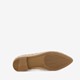Dames loafers met studs beige
