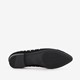Dames loafers met studs zwart