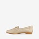 Dames loafers goudkleurig