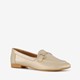 Dames loafers goudkleurig