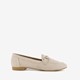 Dames loafers beige