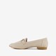 Dames loafers beige