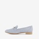 Dames loafers lichtblauw