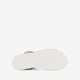 Leren dames sandalen met klittenband