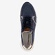 Leren heren sneakers met rits