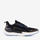 Heren hardloopschoenen zwart blauw
