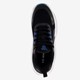 Heren hardloopschoenen zwart blauw