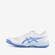 Upcourt 6 dames zaalschoenen wit blauw