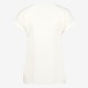 Dames T-shirt met structuur wit