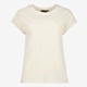 Dames T-shirt zacht beige