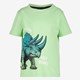 Jongens T-shirt met Triceratops groen